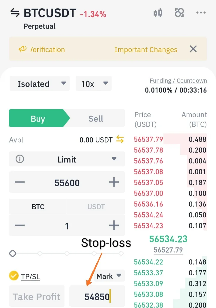 STop-loss order