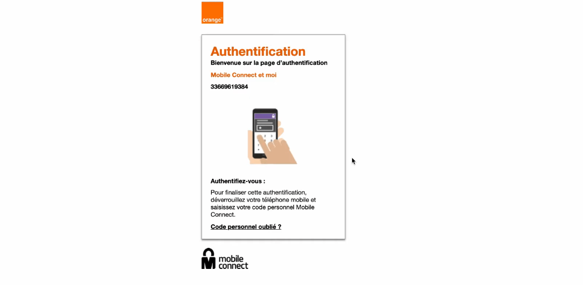 Authentication with FranceConnect