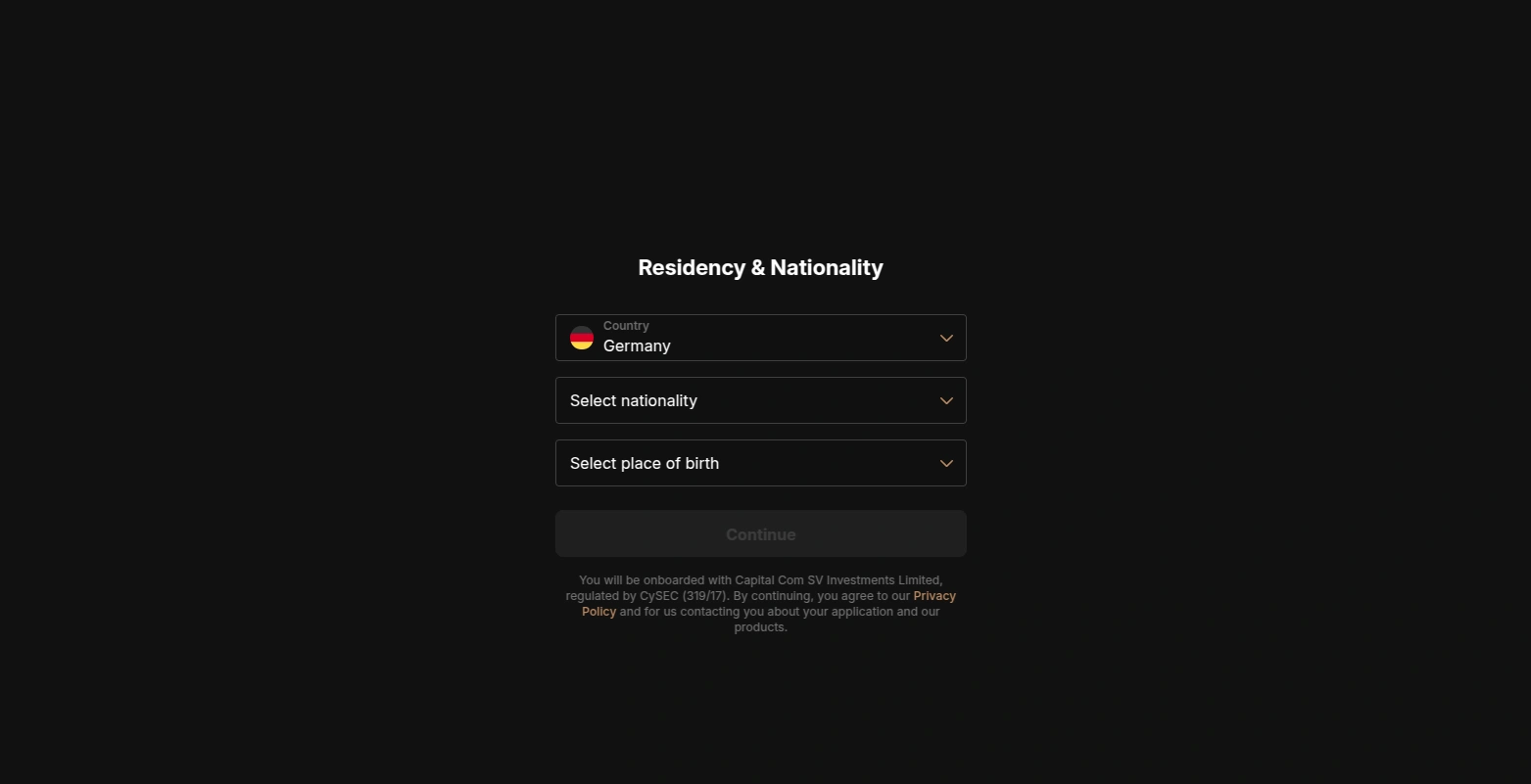 Registration Steps