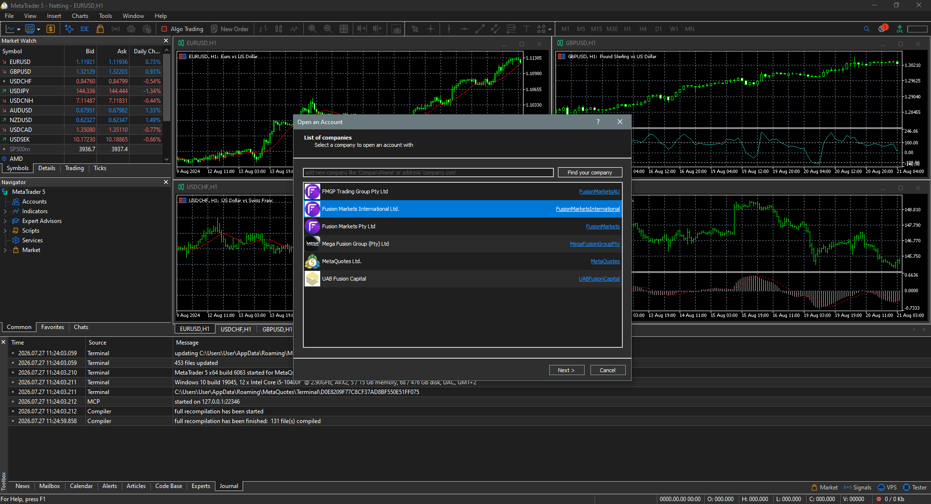 Connect to broker